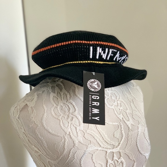 NWT GRIMEY Nite Marauder Crushed Bucket Hat from Dolls Kill